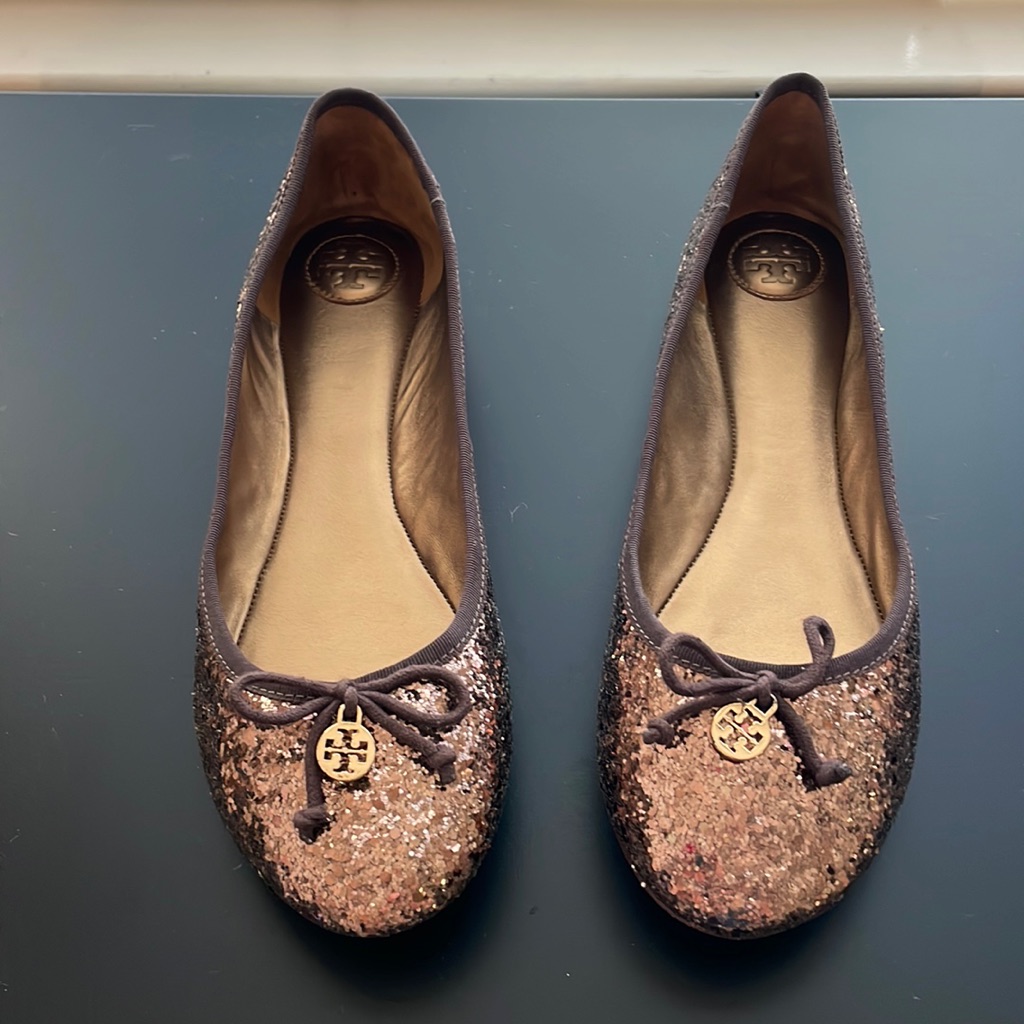 Tory Burch Glitter Flat